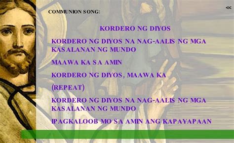 KORDERO: Tagalog.